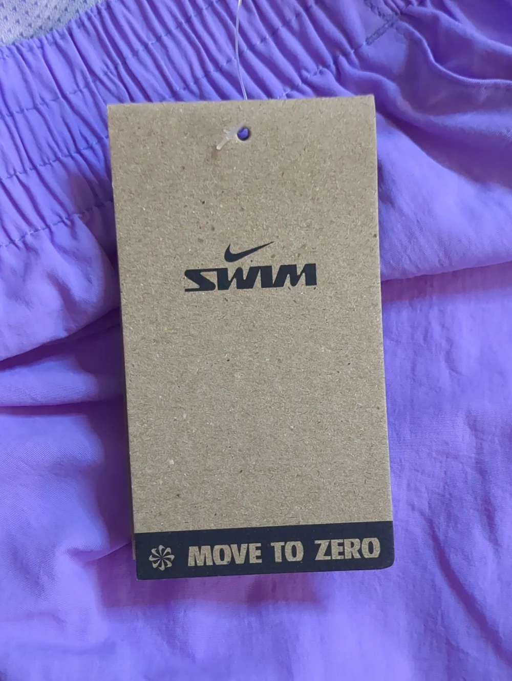 Nike Men's M Move To Zero Lavender Purple Swim Trunks NWT